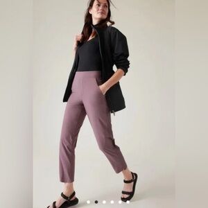 Athleta Brooklyn Ankle Pant - Mauve